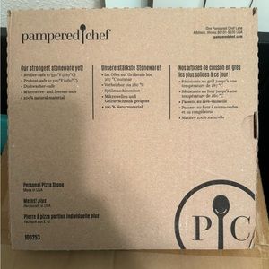 Pampered chef - Personal Pizza Stone